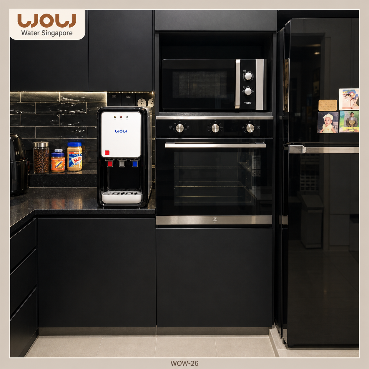 WOW-26 Black water dispenser installation 4