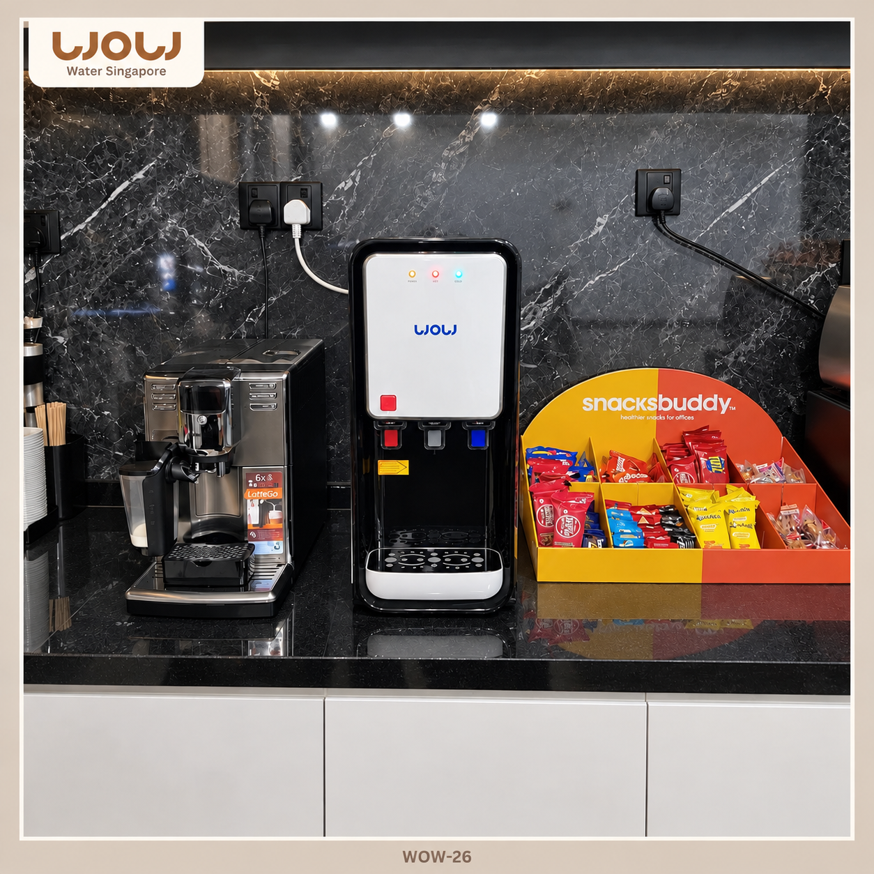 WOW-26 Black water dispenser installation 5