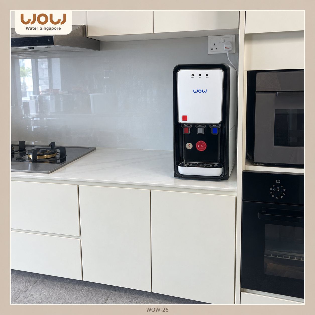 WOW-26 Black water dispenser installation 6