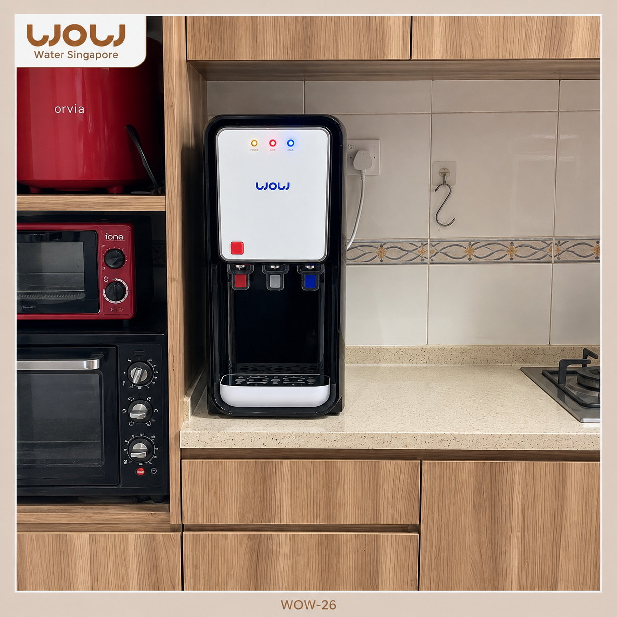 WOW-26 Black water dispenser installation 8